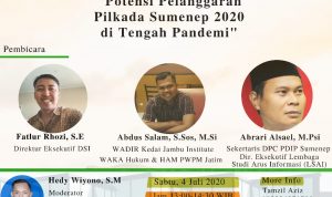 Pilkada Sumenep Rawan Politik Uang