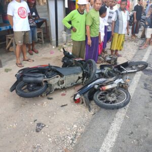 Laka Lantas di Pertigahan Kapedi, Seorang Pengendara Meninggal