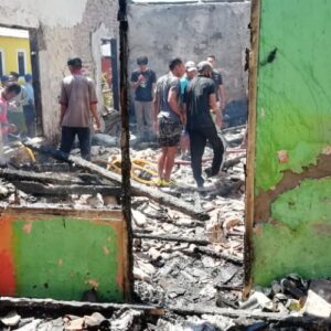 Rumah Seorang Nenek 70 Tahun di Sapeken Hangus Terbakar