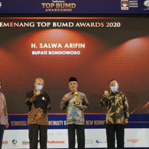 Raih Tiga Penghargaan Top BUMD 2020 Bupati : Semoga Prestasi Ini Menjadikan Bondowoso Melesat