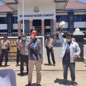 MPR Madura Raya Demo Kejari Sumenep, Ini Tuntutannya