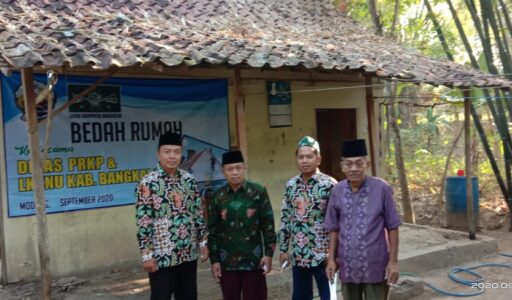 LKKNU dan Dinas PRKP Bedah Rumah Warga Nahdiyin