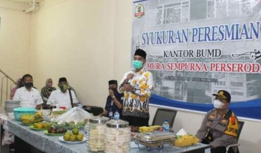 PT. Mura Sempurna Perseroda Diresmikan Bupati