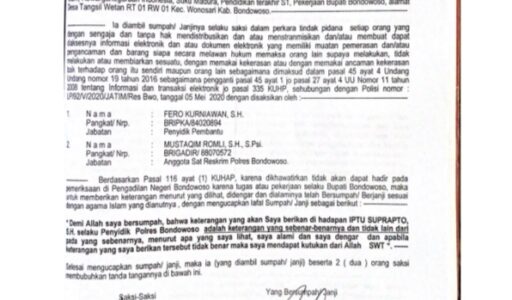 Kuasa Hukum Syaifullah Jelaskan Ketidak Hadiran Bupati Sebagai Saksi Saat Persidangan 2 IMG 20201013 115034