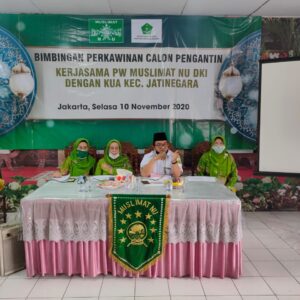 PW Muslimat NU DKI Jakarta bersama KUA Jatinegara Gelar Pelatihan BimWin Bagi Calon Pengantin