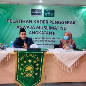 Ketua PWNU DKI Jakarta Apresiasi Pelatihan Kader Aswaja Muslimat NU