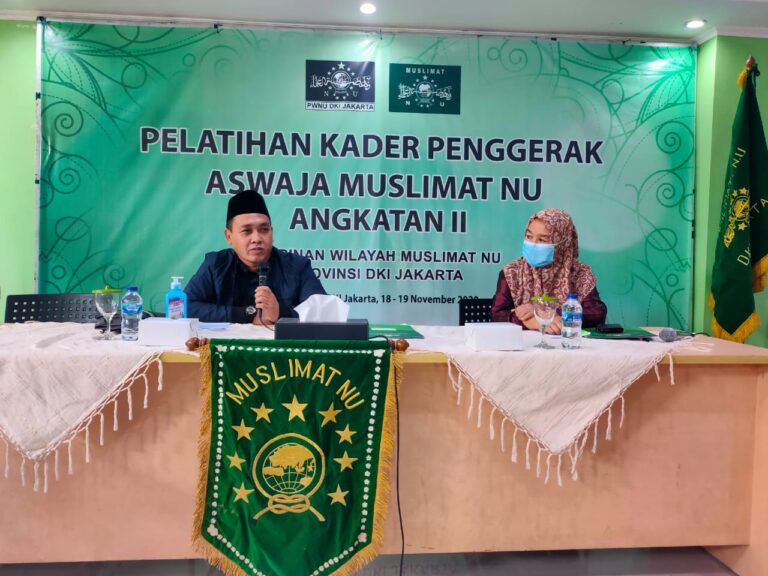 Ketua PWNU DKI Jakarta Apresiasi Pelatihan Kader Aswaja Muslimat NU 3 IMG 20201120 WA0044