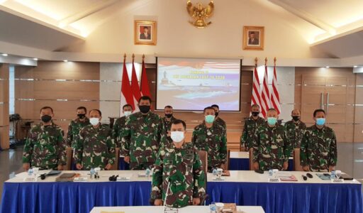 Pangkoarmada II Ikuti Rakor Renaku II UO TNI AL Tahun 2020