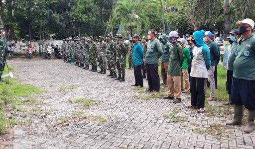 Gedung Korpri Lamongan Dipersiapkan Tampung Pasien Covid-19, TNI Disiagakan
