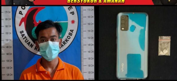 Oknum Perangkat Desa di Sumenep Diringkus Satresnarkoba