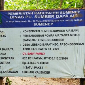 Diresmikan dua Bulan Lalu, Proyek Senilai Rp 4.8 Miliar di Pasongsongan Hancur 4 Diresmikan dua Bulan Lalu, Proyek Senilai Rp 4.8 Miliar di Pasongsongan Hancur