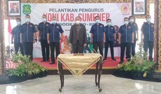 Pengurus KONI Sumenep Dilantik di Pendopo Agung