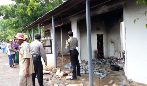 Akibat Selang LPG Bocor, Rumah Warga di Talango Dilalap Si Jago Merah