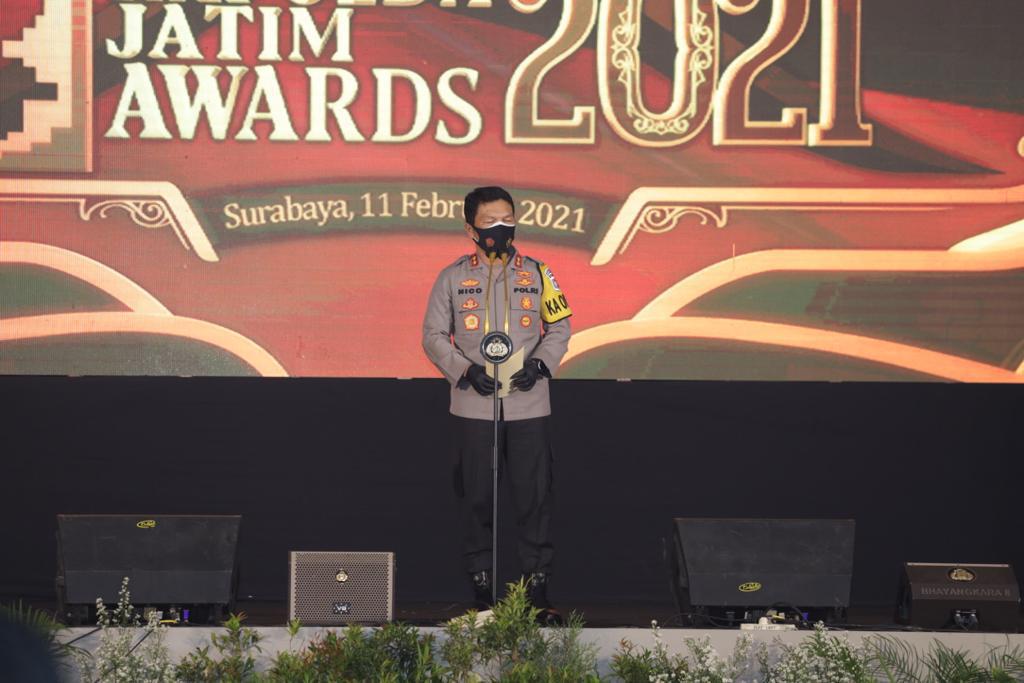 Kapolda Jatim Award 2021, Tetap Tunjukan Sikap Tribrata dan Catur Prasetya