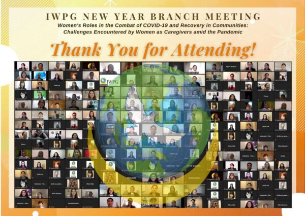 Cabang IWPG Secara Kolaboratif Menyelenggarakan Pertemuan Tahun Baru