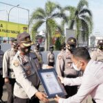 Polres Tabalong Diganjar Bhayangkara Bhakti Perdana Award Atas Kinerjanya