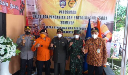 Bupati Sumenep Resmikan Unit Siaga Pencarian dan Pertolongan (SAR) Sumenep