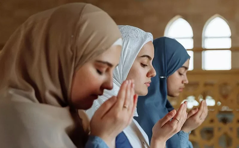They spend more time reading the Quran, attending prayer services, and performing acts of charity. 