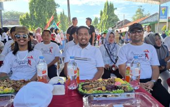 JJS Dalam Rangka Annivarsary Halilintar Celuler, Bupati Achmad Fauzi Ingatkan Peserta Buang Sampah pada Tempatnya