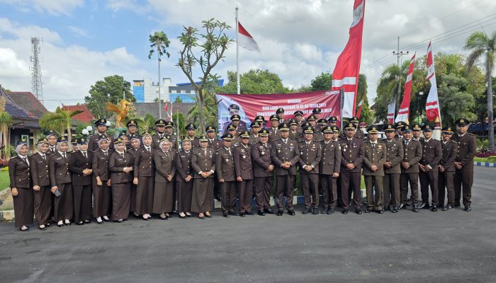 Momen Puncak Harlah Kejaksaan RI ke-80, Kajari Sumenep Paparkan Capaian Penegakan Hukum Tahun 2025