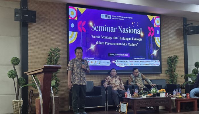 SMSI Sumenep Bahas KEK Madura Lewat Seminar Nasional di Kampus Uniba