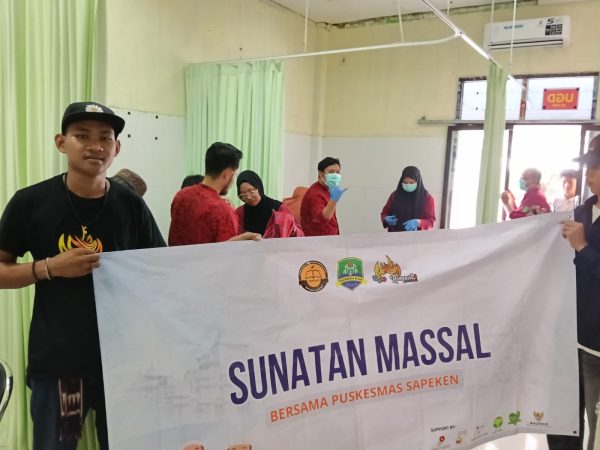 HIMPASS Gelar Khitan Massal Gratis di Puskesmas Pagarungan Besar, Wujud Kepedulian Mahasiswa untuk Masyarakat Kepulauan