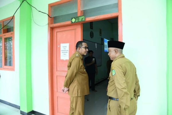 Bupati Achmad Fauzi Turun Langsung Pantau TKA SMP 2026, Tegaskan Pentingnya Kejujuran dan Mutu Pendidikan