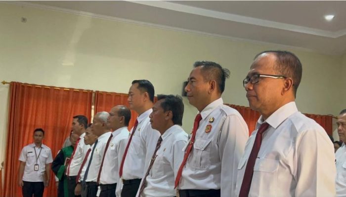 Bupati Trenggalek Lantik 9 Pejabat, Rotasi Sesuaikan SOTK Baru