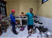Tabung Gas LPG di Trenggalek Meledak Tiga Orang Alami Luka Bakar Serius
