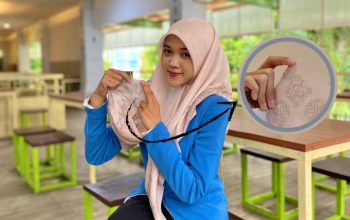 Dobrak Pasar Fashion, Kader PMII Al-Farabi Ciptakan Hijab Barcode Pertama di Indonesia