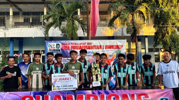 Kompetisi Futsal S4LCOM SMA Muhammadiyah 1 Sumenep Sukses Digelar, Berikut Para Juara