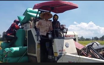 Plt Bupati Tulungagung Hadiri Tasyakuran Panen Raya di Desa Kepuh Boyolangu