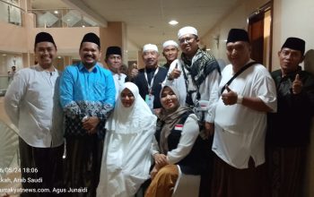 Lia Istifhama Kunjungi Jamaah Haji Asal Sumenep, Ajak Jaga Kesehatan dan Pererat Silaturahmi Jelang Puncak Haji