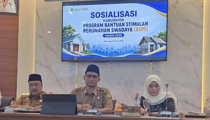 Sekda Sumenep Tegaskan Transparansi Program BSPS 2026, Tolak Segala Bentuk Pungli