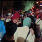 Suasana haru jamaah haji saat tiba di Pendopo Manggala Praja Nugraha Kabupaten Trenggalek 