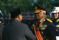 Penghargaan disematkan Presiden Prabowo Kepada Taufiequrrachman Ruki 