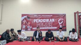 Suasana Sholawatan Malam Jumat Manis DPC PDIP Bondowoso