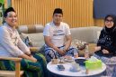 Moh. Nafis bersama Ketua LKK PCNU Sumenep Hodaifah