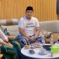 Moh. Nafis bersama Ketua LKK PCNU Sumenep Hodaifah