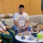Moh. Nafis bersama Ketua LKK PCNU Sumenep Hodaifah