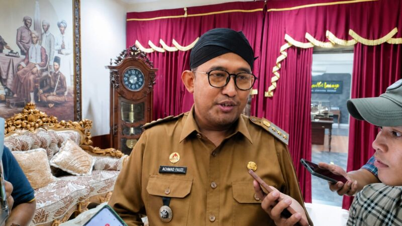 Bupati Achmad Fauzi Wongsojudo 