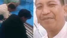 Saat relawan melakukan bersih-bersih, Mitra SPPG Kalianyar Tamanan, Yul Riyadi (kanan)