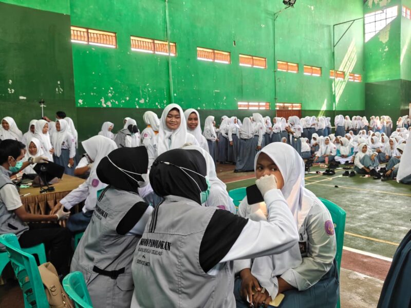 Kegiatan pemeriksaan kesehatan siswa baru SMAN 1 Sumenep