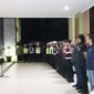 Kapolresta Sumenep Kombes Pol Ariek Indra Sentanu saat memimpin Apel Patroli