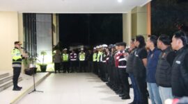 Kapolresta Sumenep Kombes Pol Ariek Indra Sentanu saat memimpin Apel Patroli