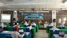 Suasana peserta OSN Bondowoso saat mengerjakan soal