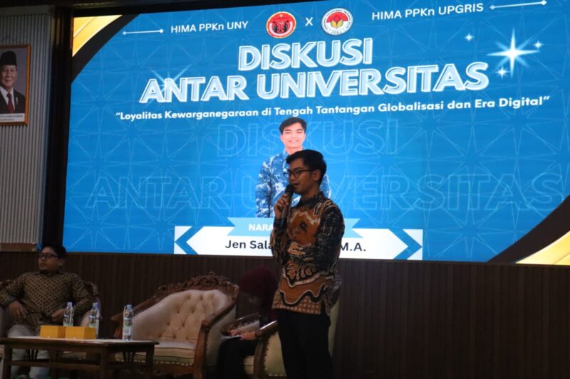 Kehangatan diskusi antar dua Univetsitas 