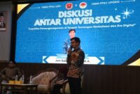 Kehangatan diskusi antar dua Univetsitas
