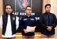 Kasi Humas Polres Pamekasan saat memberikan keterangan pada media