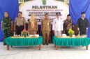 Proses pelantikan Perangkat Desa Gembleb